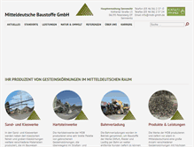 Tablet Screenshot of mdb-gmbh.de